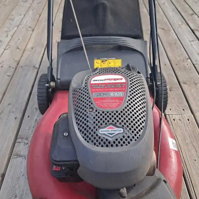 self-propelled MTD pro front wheel self-propelled