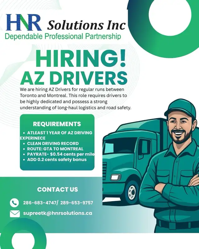 HIRING!! AZ DRIVERS!!