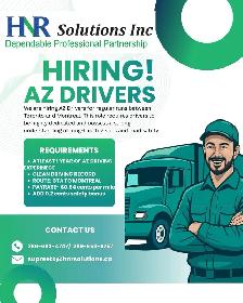 HIRING!! AZ DRIVERS!!