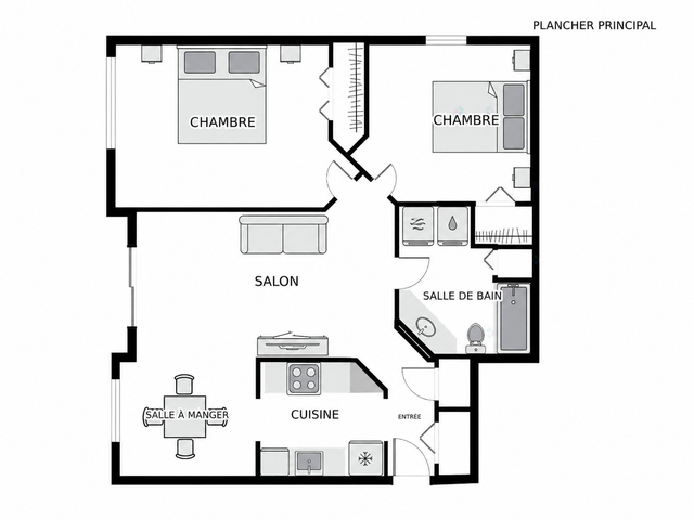 Visite libre – Le 27 juin, de 10 h à 12 h Condo 4 ½ à louer