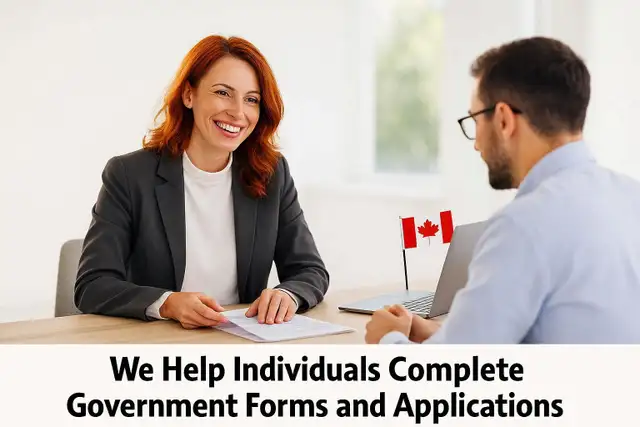 Do You Need Help Completing a Government Application?