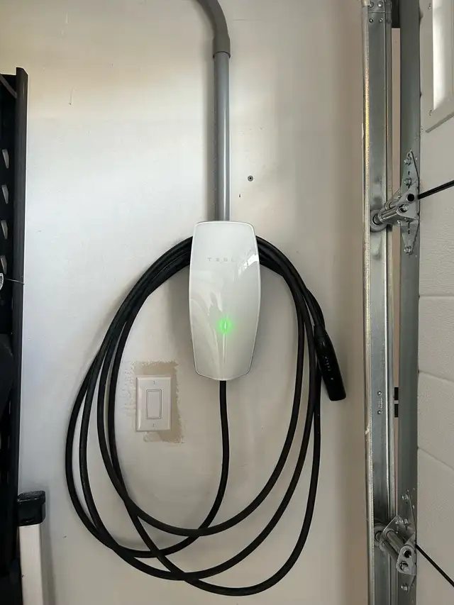 EV charger and outlet