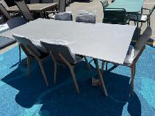 Outdoor patio dining set