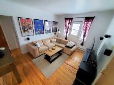 Large spacious bright 3 1/2 and 4 1/2 apt. in Sainte-Anne