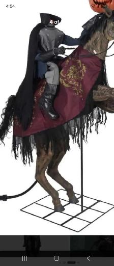 I.S.O HEADLESS HORSEMAN ANIMATRONIC