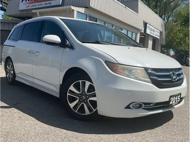 2015 Honda Odyssey Touring - LTHR! NAV! BACK-UP CAM! BSM! DVD! 8