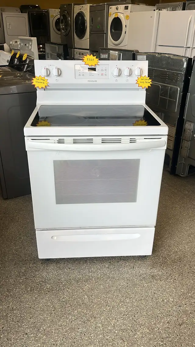 30" Frigidaire Glass Top Stove-30-Day Warranty Delivery
