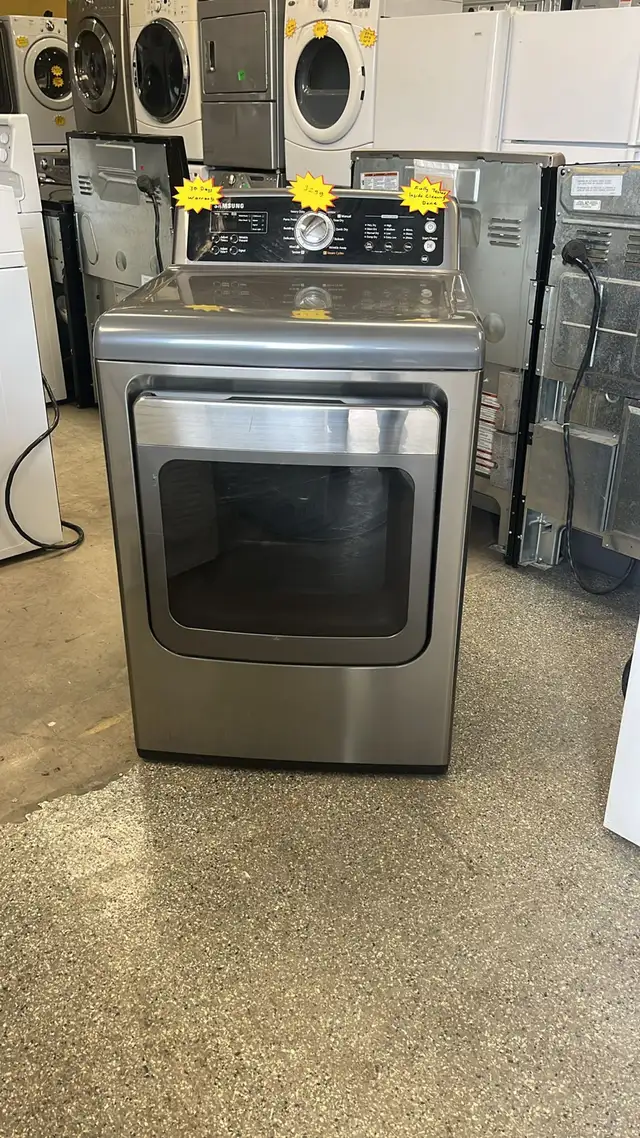 27" Samsung Electric Dryer on Sale-30-Day Warranty