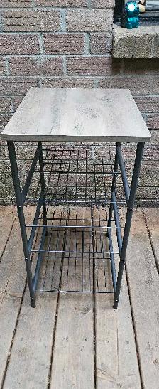 Industrial Style Side Table