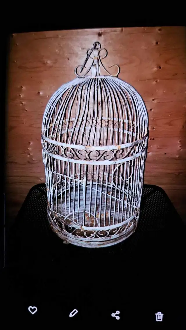 Vintage Decorative Birdcage