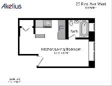 renovated studio apartment near blvd Saint-Laurent - ID 2823 - Photo 9