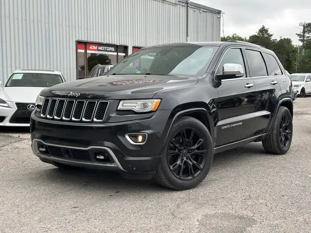 2015 Jeep Grand Cherokee Overland | 4WD | LEATHER | SUNROOF