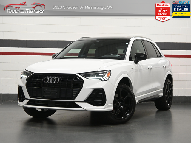 2024 Audi Q3 Progressiv No Accident S-Line Ambient Lighting Pano