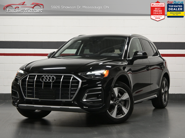 2022 Audi Q5 No Accident Heated Seats Wireless Carplay Side Assi