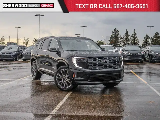 2026 GMC Acadia Denali Ultimate | Panoramic Sunroof | Enhanced