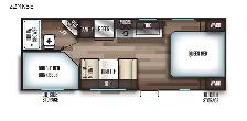 2019 Forest River RV Cherokee Grey Wolf 22MKSE - Photo 2