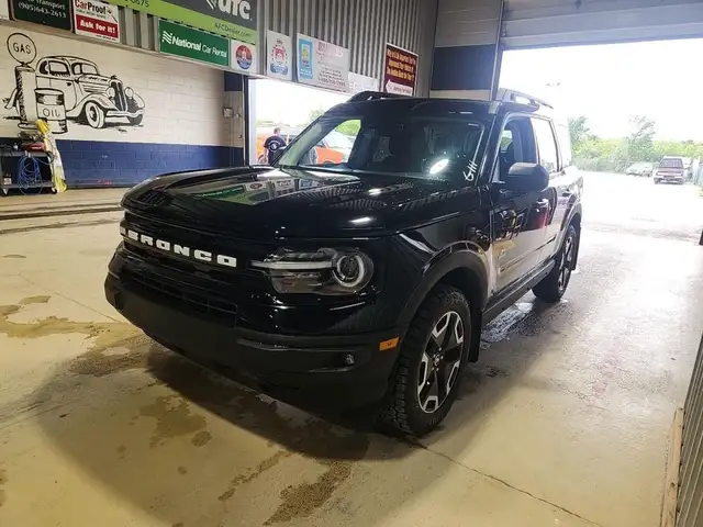 2024 Ford Bronco Sport Outer Banks 4x4 - LEATHER/14KM/BLACK!