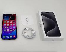 Open Box iPhone 15 Pro Max 1TB - 100% Battery Health
