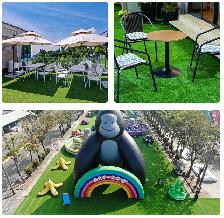 1Roll 65.66.56ft Synthetic Artificial Grass Turf Fake 020079 - Photo 4
