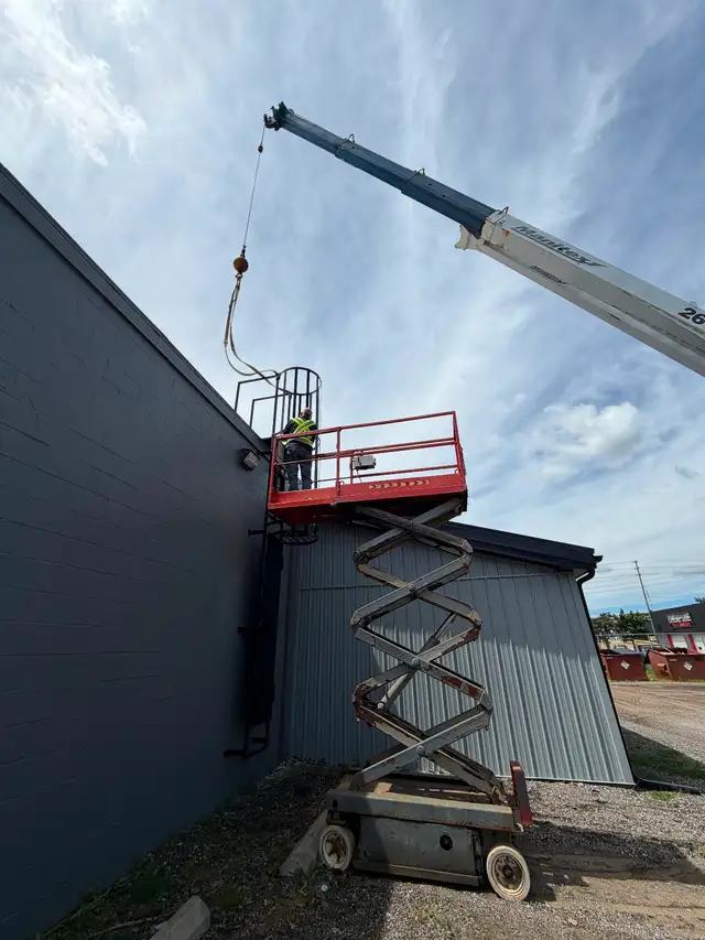 Roof Access Ladder & Bollards Supply/Installation/Repair