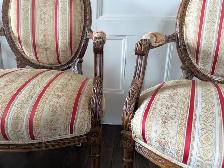 Antique French Parlor Chairs - Photo 3