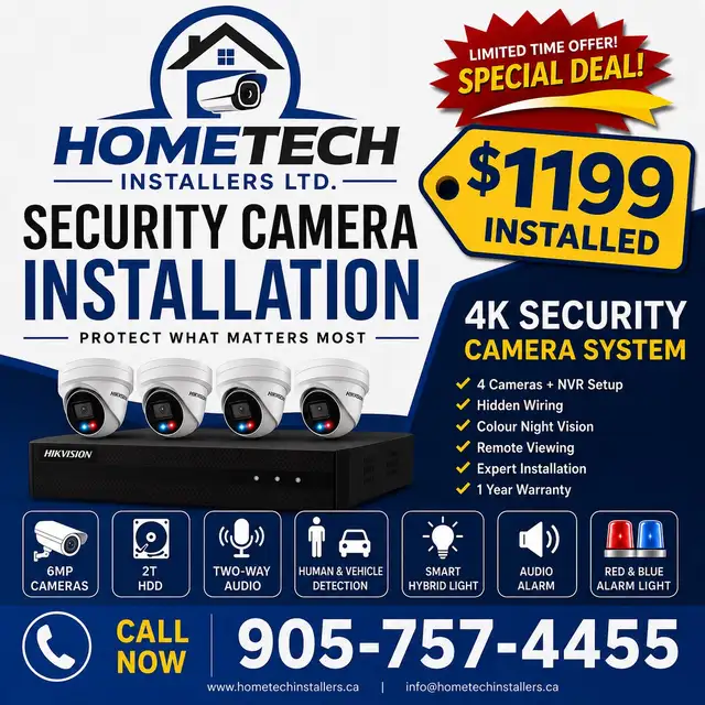 4K security camera