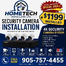 4K security camera
