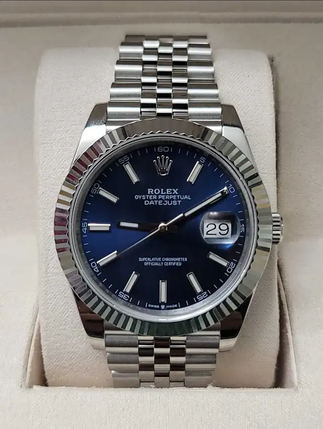 Rolex Datejust 41mm Blue Dial (Brand New with Box)