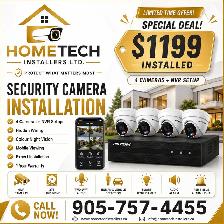 Security camera installtion
