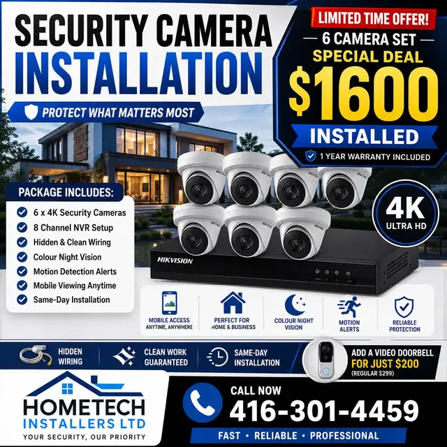 4K security camera