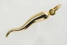 10K CORNICELLO PENDANT - Photo 2
