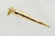 10K CORNICELLO PENDANT - Photo 4