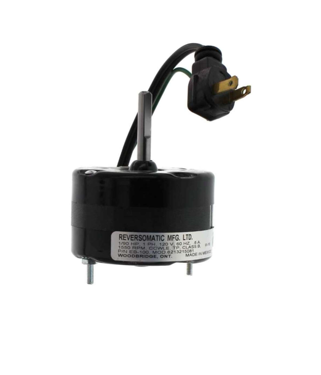 MOTEUR 120V 1550RPM CCW 0.6A 1/90HP REVERSOMATIC NEUF NEW 013014