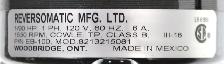 MOTEUR 120V 1550RPM CCW 0.6A 1/90HP REVERSOMATIC NEUF NEW 013014 - Photo 4