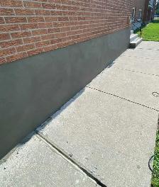 parging of Foundation walls - Photo 6