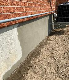 parging of Foundation walls - Photo 9
