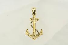 10K ANCHOR PENDANT - Photo 2