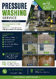 Professional Pressure Washing & Exterior Cleaning Services