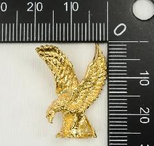 10K EAGLE PENDANT - Photo 3