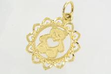 10K TEDDY BEAR PENDANT - Photo 3