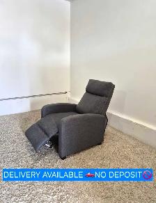 DELIVERY AVAILABLE Gray Recliner Single Sofa Chair / Single Sofa