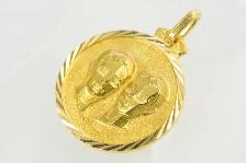 10K GEMINI PENDANT - Photo 2