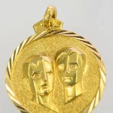 10K GEMINI PENDANT - Photo 5
