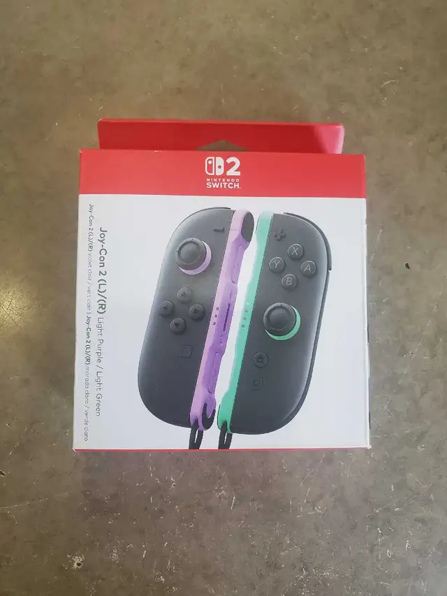 Nintendo Switch Joy-Con (L)/(R) - Light Purple / Light Green