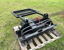 Skid steer winch attachment