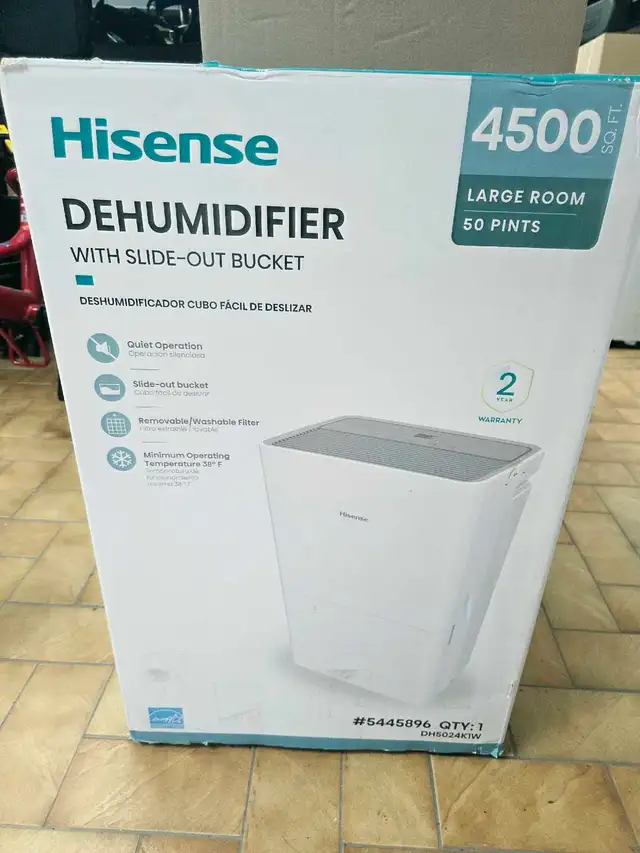 Déshumidificateur 50 pintes
