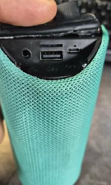 PORTABLE BLUETOOTH SPEAKER – MICROSD, USB & AUX – MINT - $15 - Photo 2
