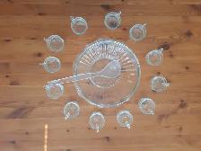Glass Punch Bowl Set - Photo 4