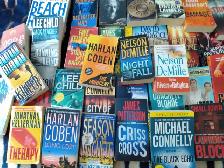 BOOKS PAPERBACK THRILLERS $1.50