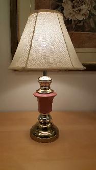 Table Lamp Ceramic and brass - Photo 2